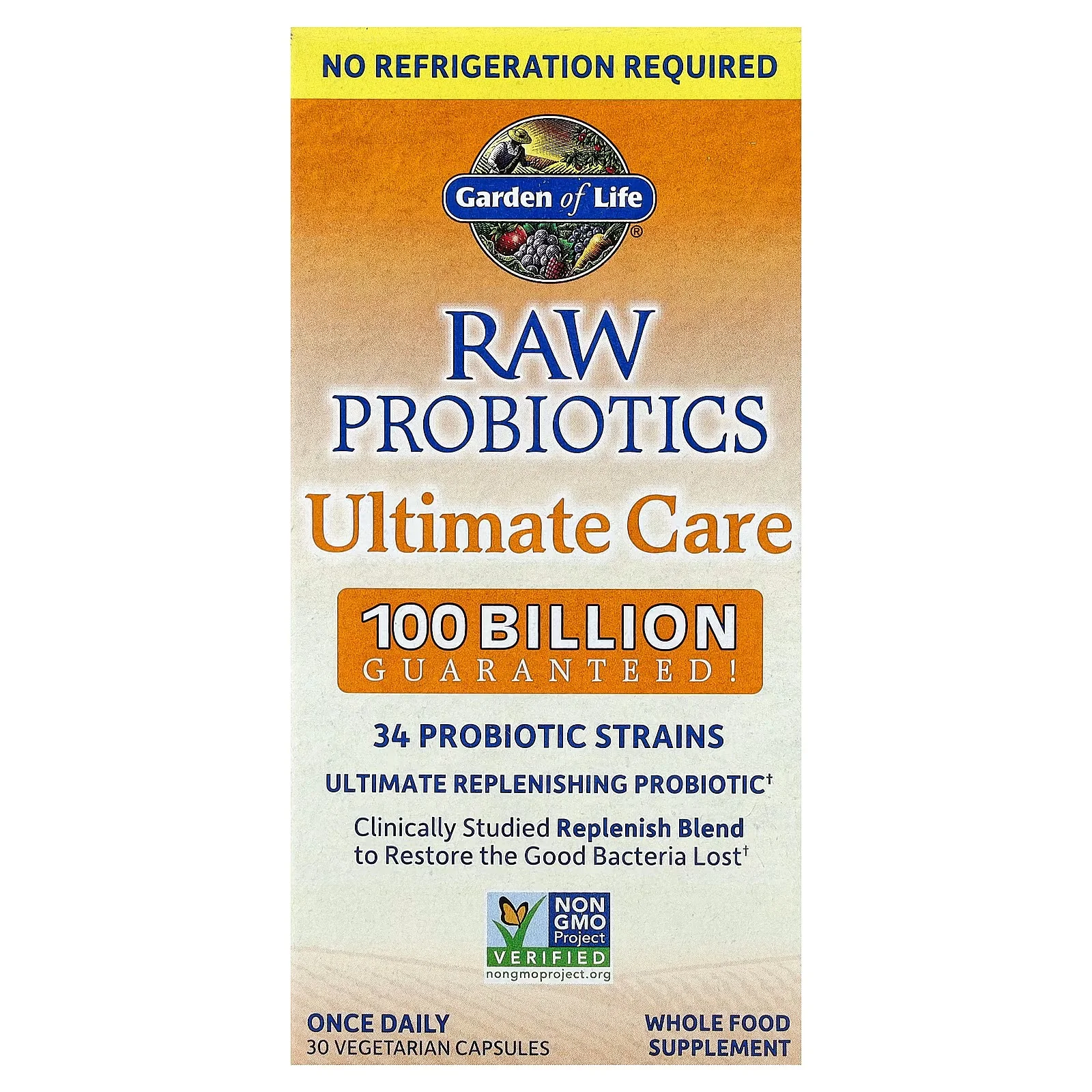 Garden of Life Raw Probiotics Ultimate Care