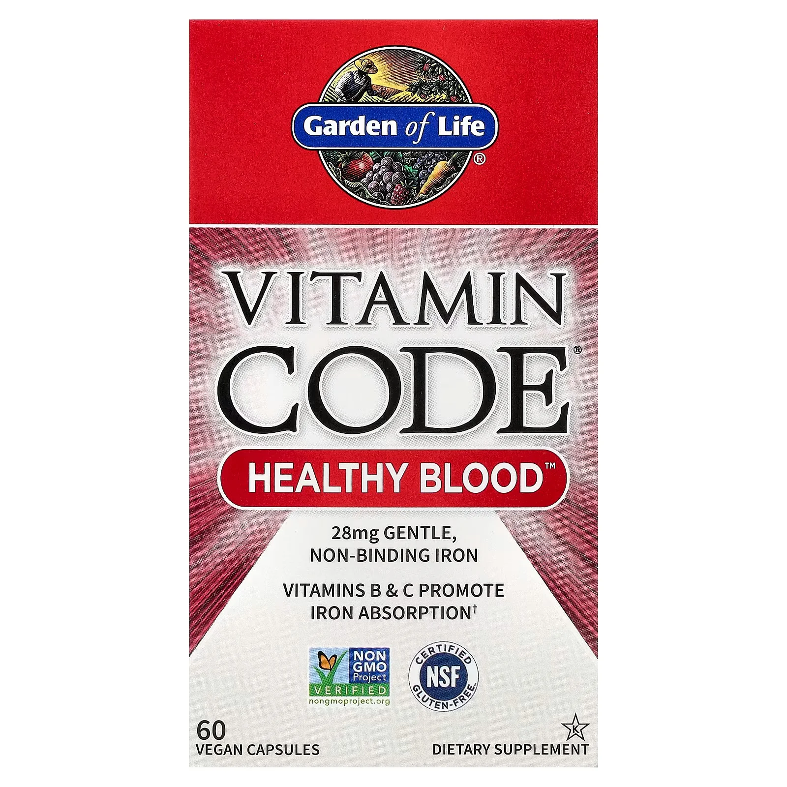 Garden of Life Vitamin Code Healthy Blood