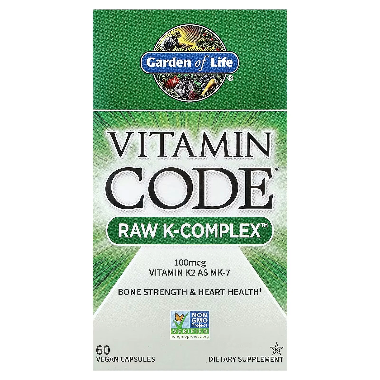 Garden of Life Vitamin Code Raw K-Complex