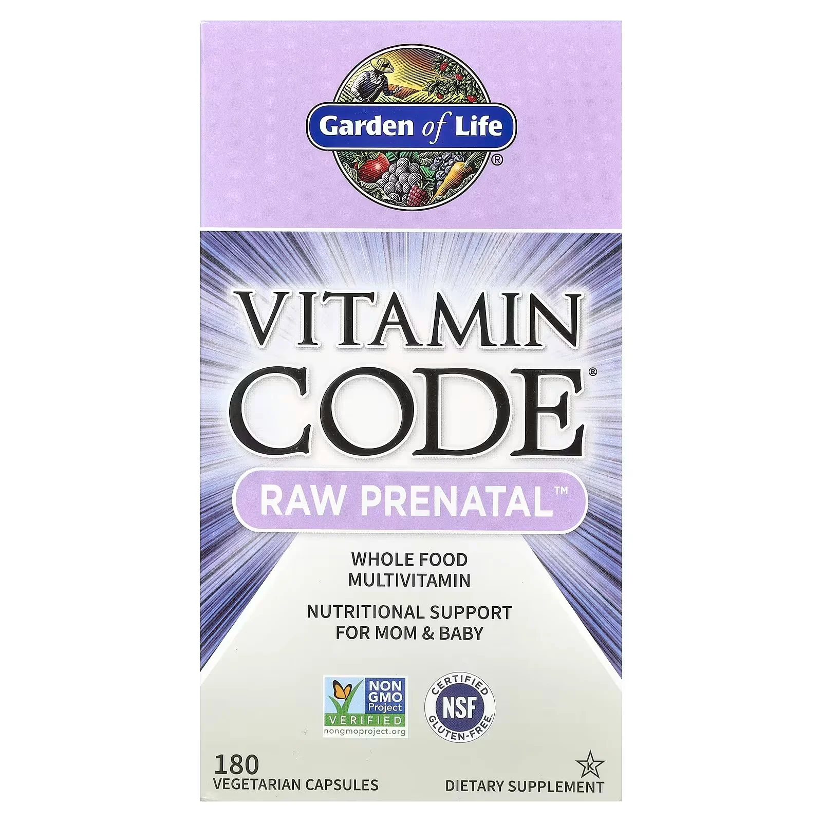 Garden of Life Vitamin Code Raw Prenatal