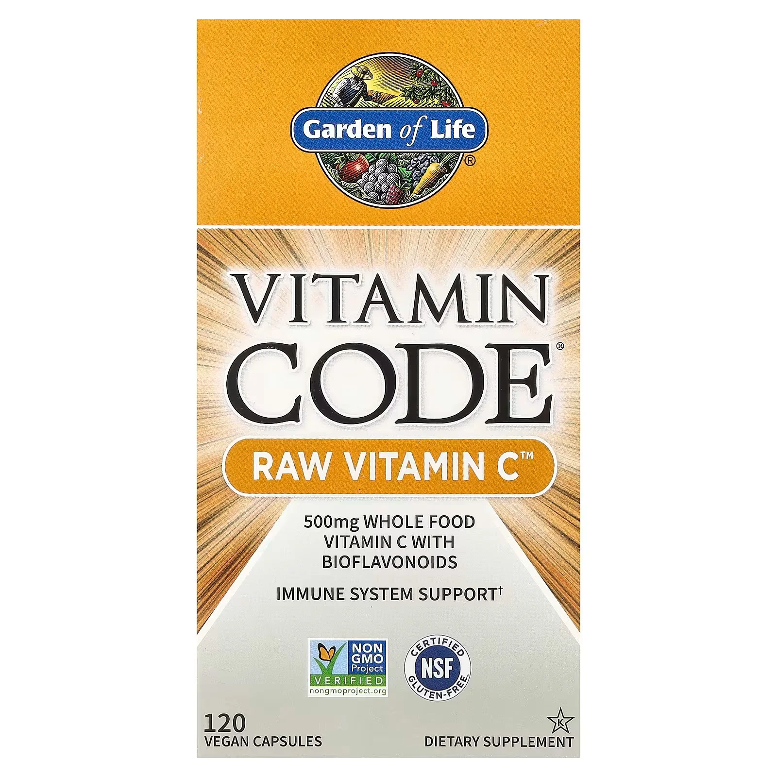 Garden of Life Vitamin Code Raw Vitamin C