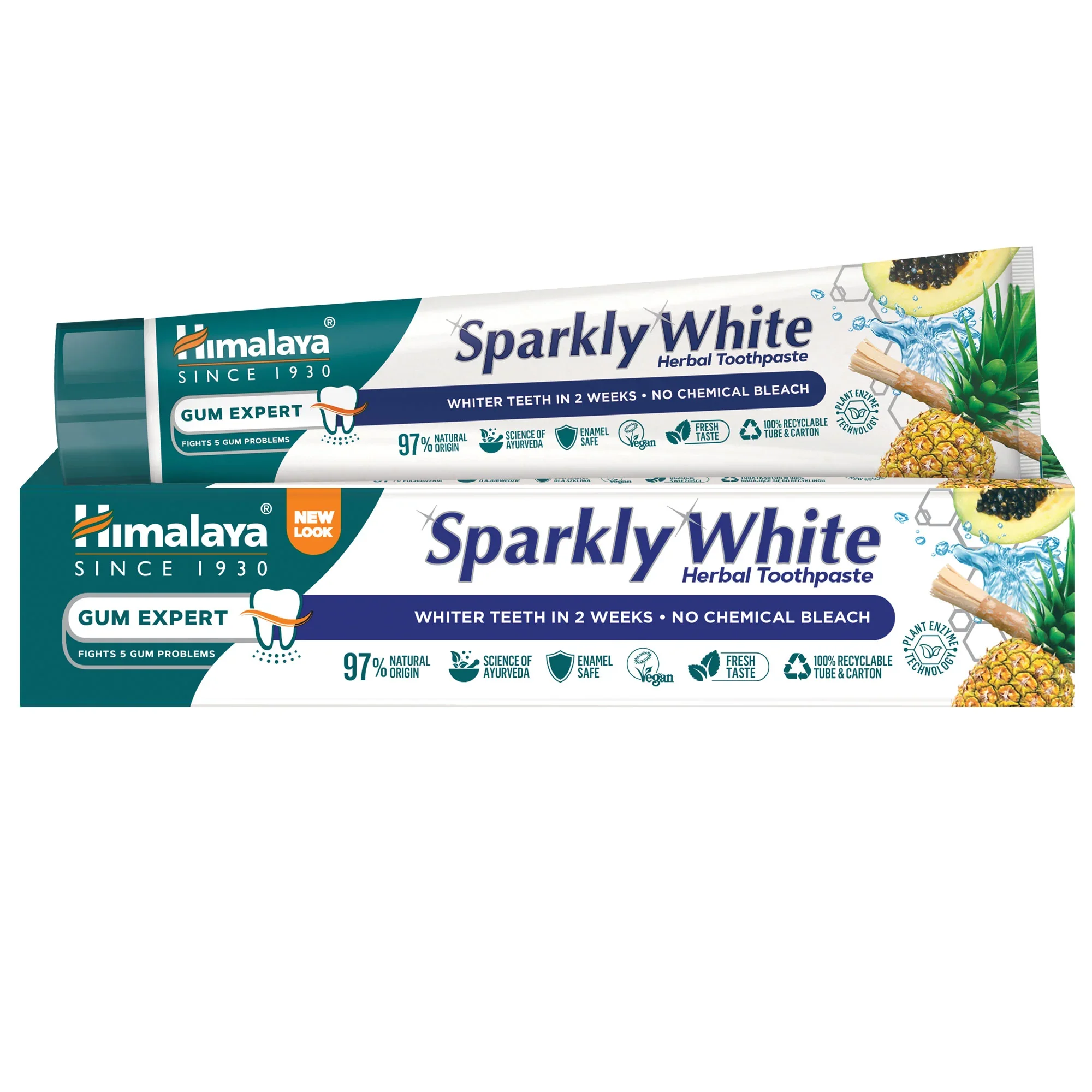 Himalaya Sparkly White Herbal Toothpaste