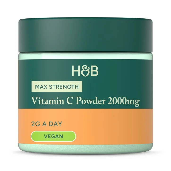 Holland & Barrett Max Strength Vitamin C Powder, 2000mg