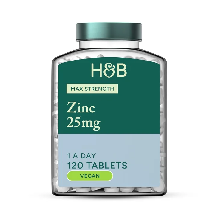 Holland & Barrett Max Strength Zinc, 25mg