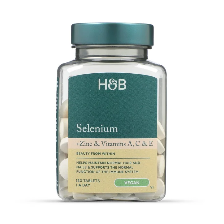 Holland & Barrett Selenium + Zinc & Vitamins A - C & E