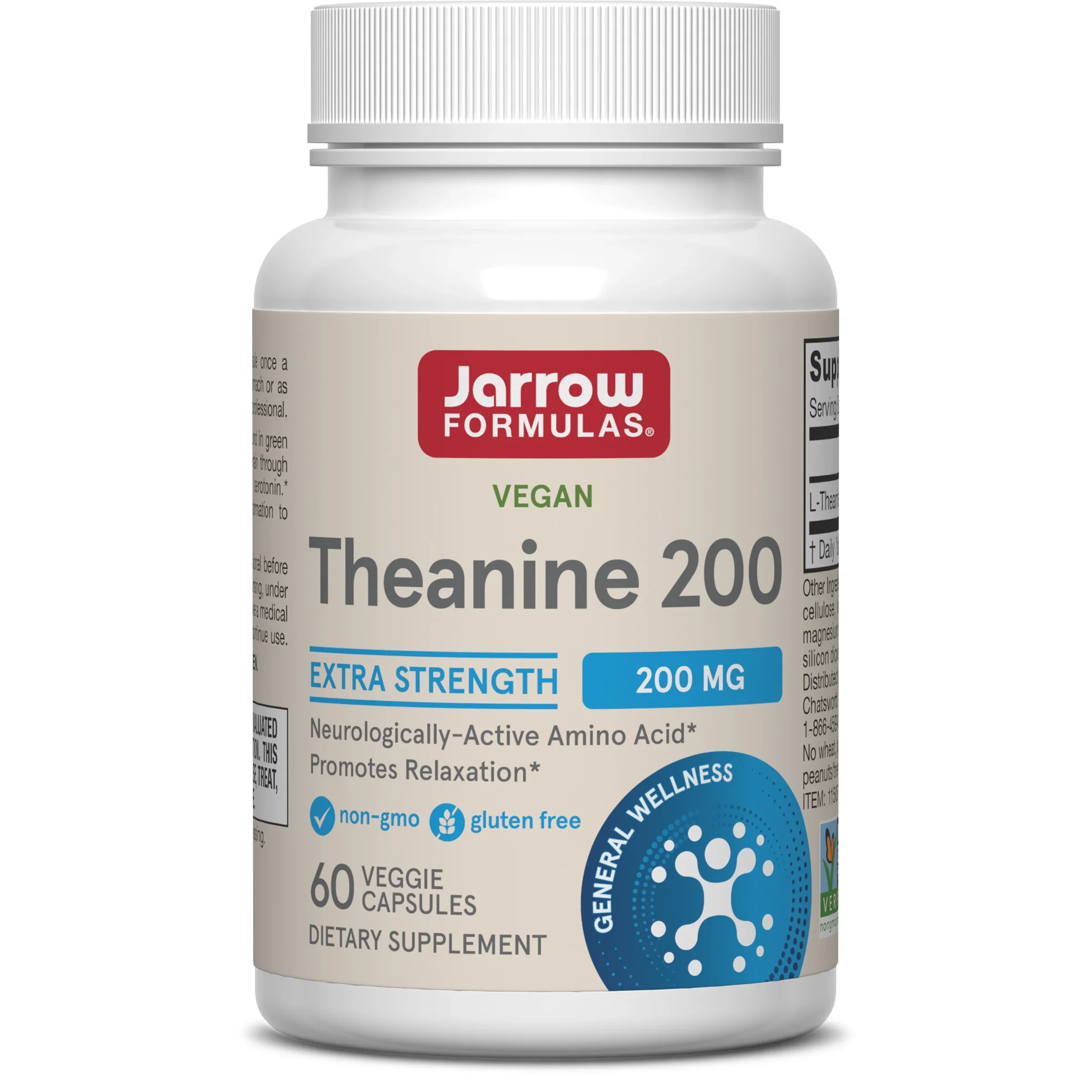 Jarrow Formulas Theanine - 200mg