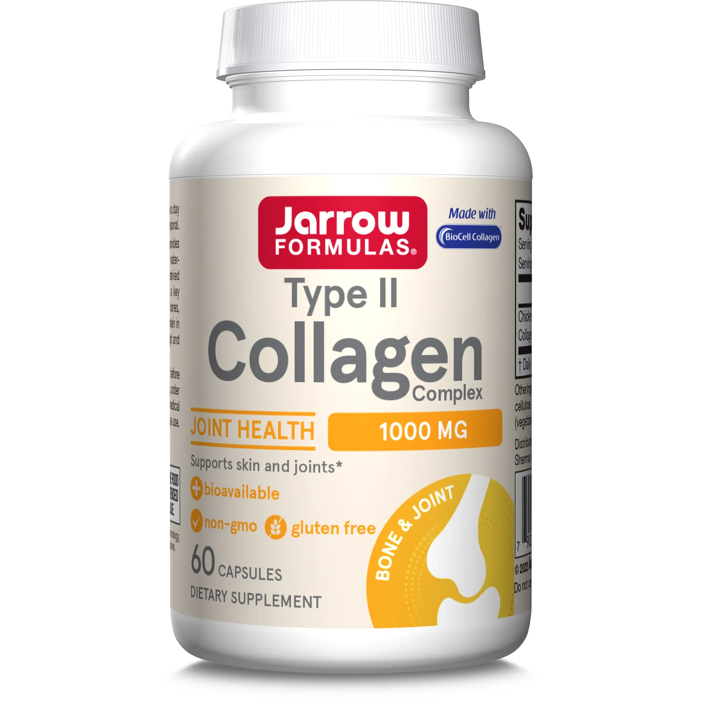 Jarrow Formulas Type II Collagen Complex, 1000mg