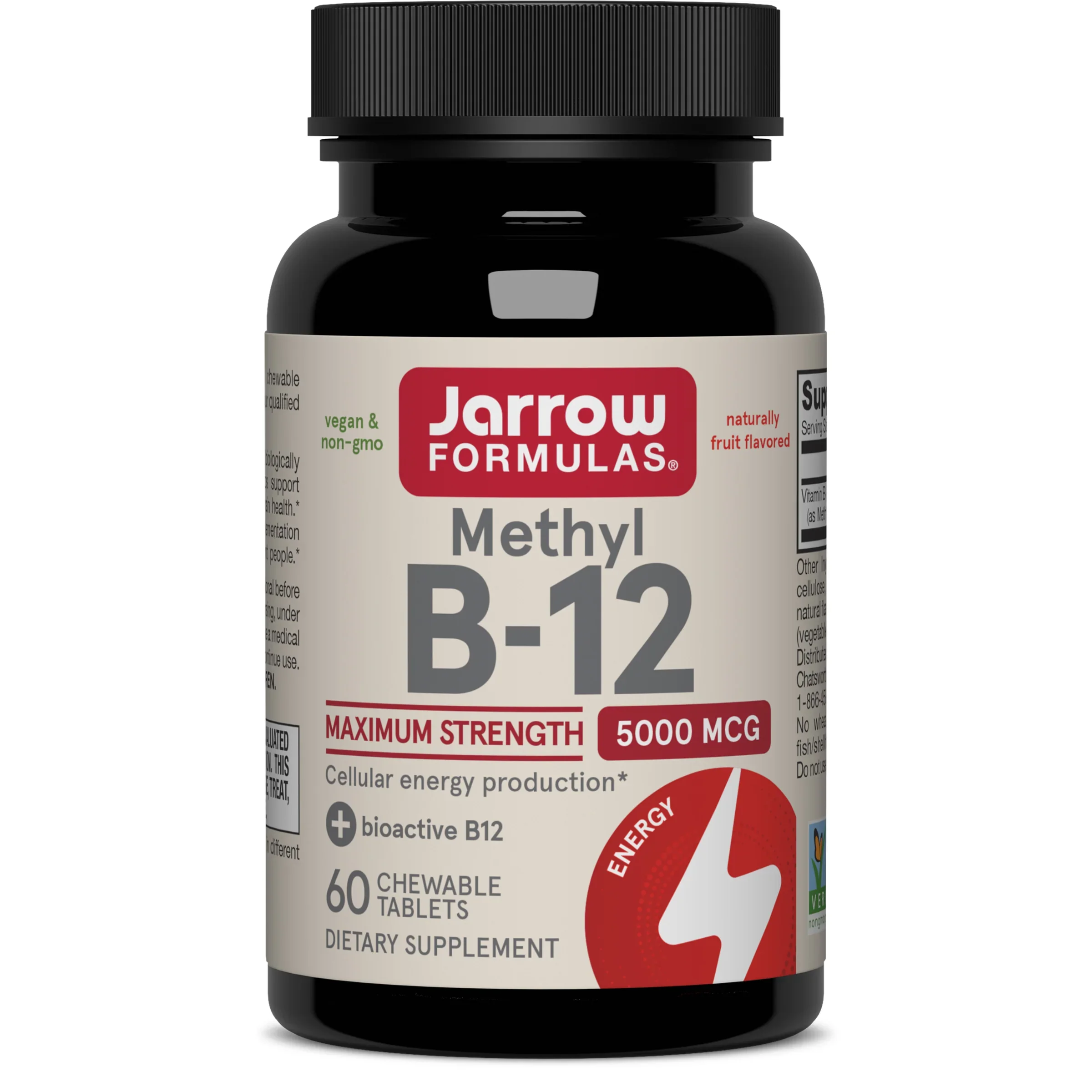 Jarrow Formulas Methyl B-12 - 5000mcg (Fruit)