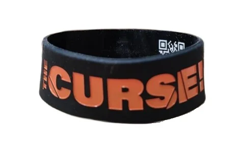 JNX Sports The Curse! Wristband, Orange