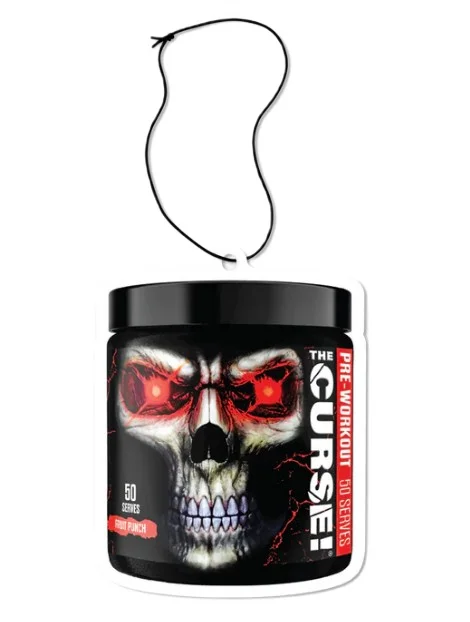 JNX Sports The Curse! Pre-Workout Tub Air Freshener, Coconut
