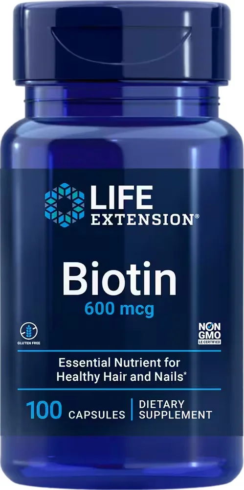 Life Extension Biotin, 600mcg