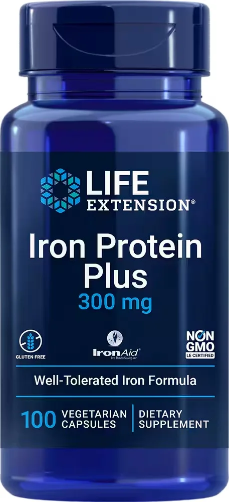 Life Extension Iron Protein Plus, 300mg