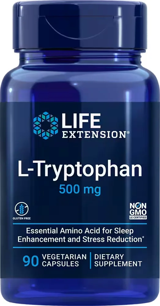 Life Extension L-Tryptophan, 500mg
