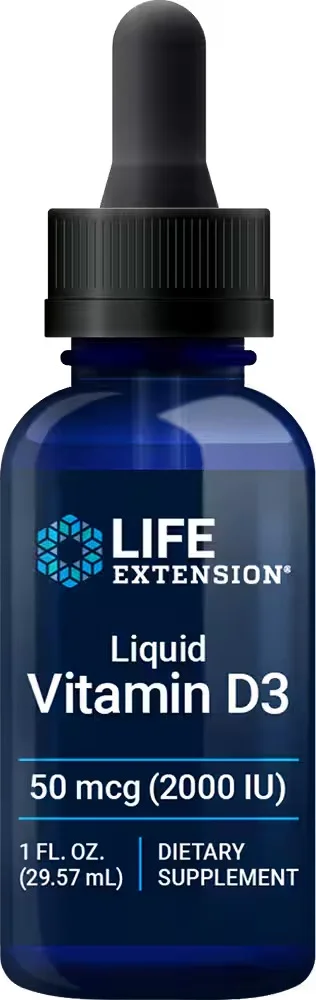 Life Extension Liquid Vitamin D3 - 50mcg