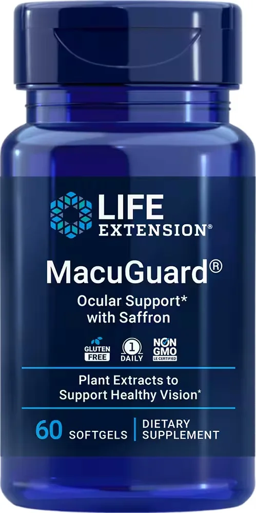 Life Extension MacuGuard Ocular Support with Saffron
