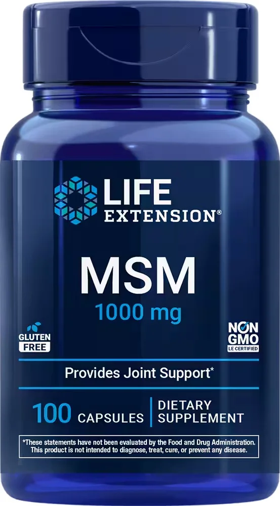 Life Extension MSM, 1000mg