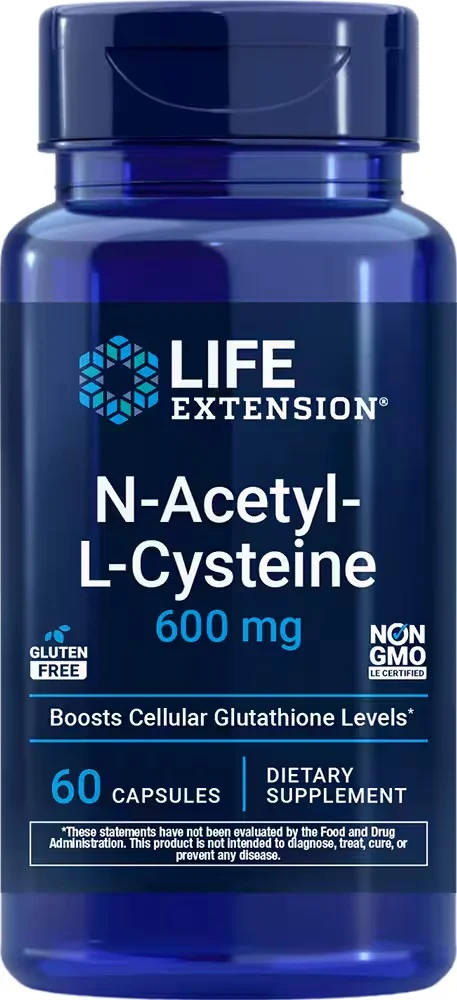 Life Extension N-Acetyl-L-Cysteine, 600mg