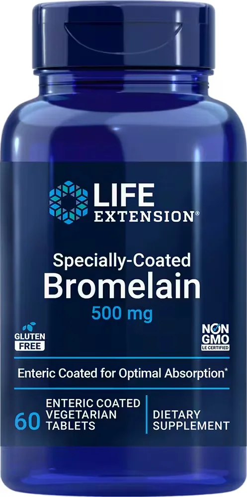Life Extension Specially-Coated Bromelain, 500mg