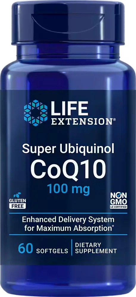 Life Extension Super Ubiquinol CoQ10, 100mg