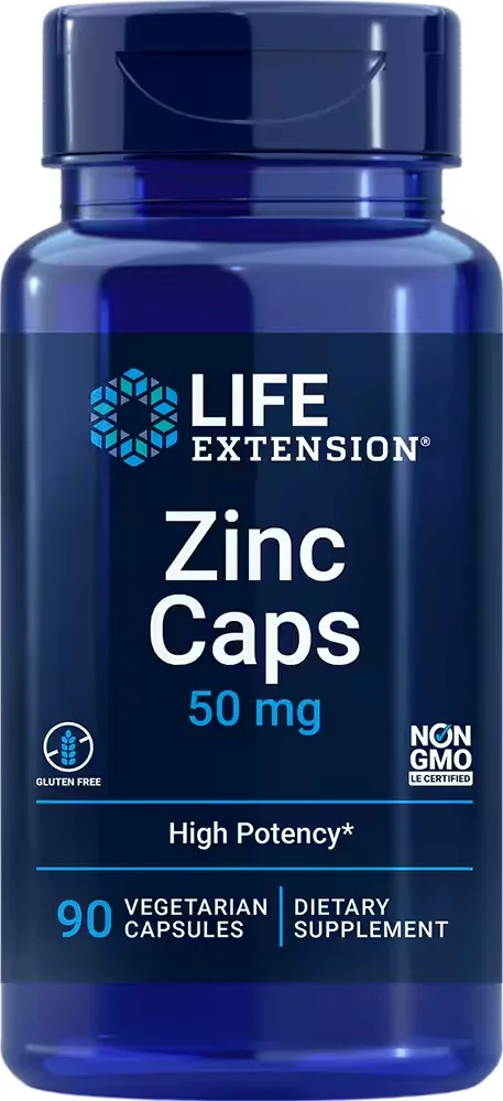 Life Extension Zinc Caps, 50mg