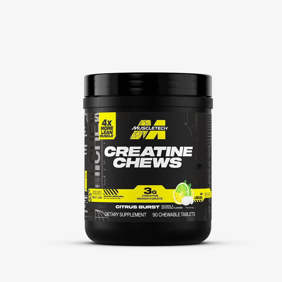 MuscleTech Creatine Chews, Citrus Burst