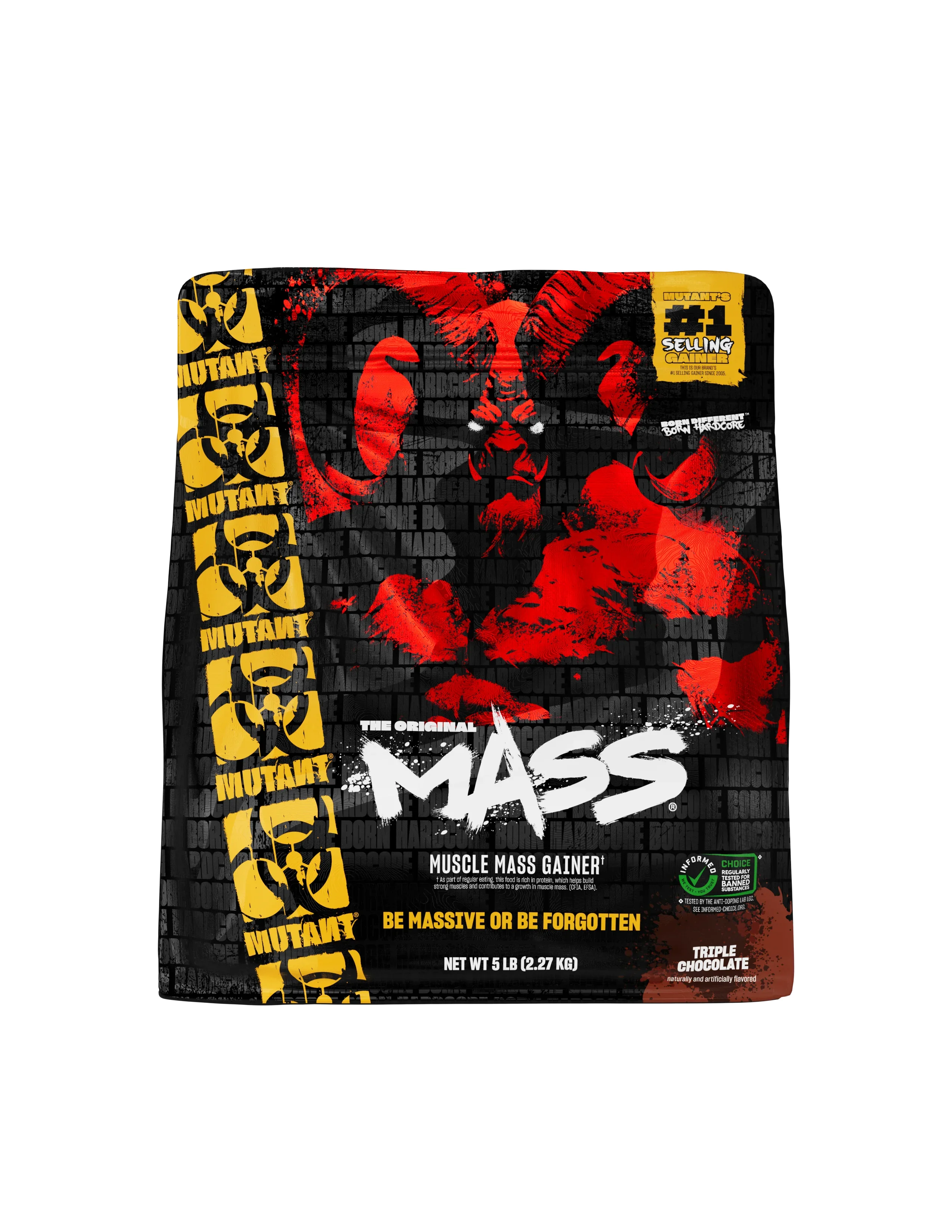 Mutant Mutant Mass 2 Flavours, Triple Chocolate & Chocolate Fudge Brownie