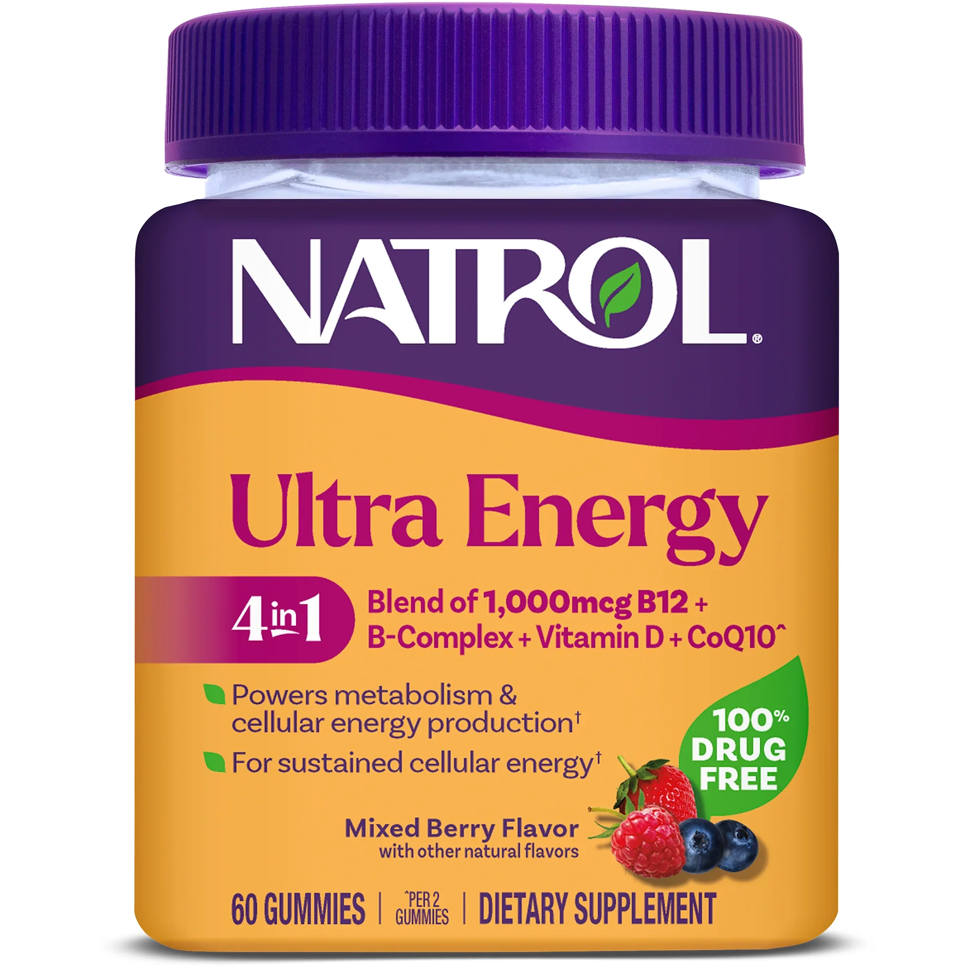 Natrol Ultra Energy 4 in 1 - Mixed Berry