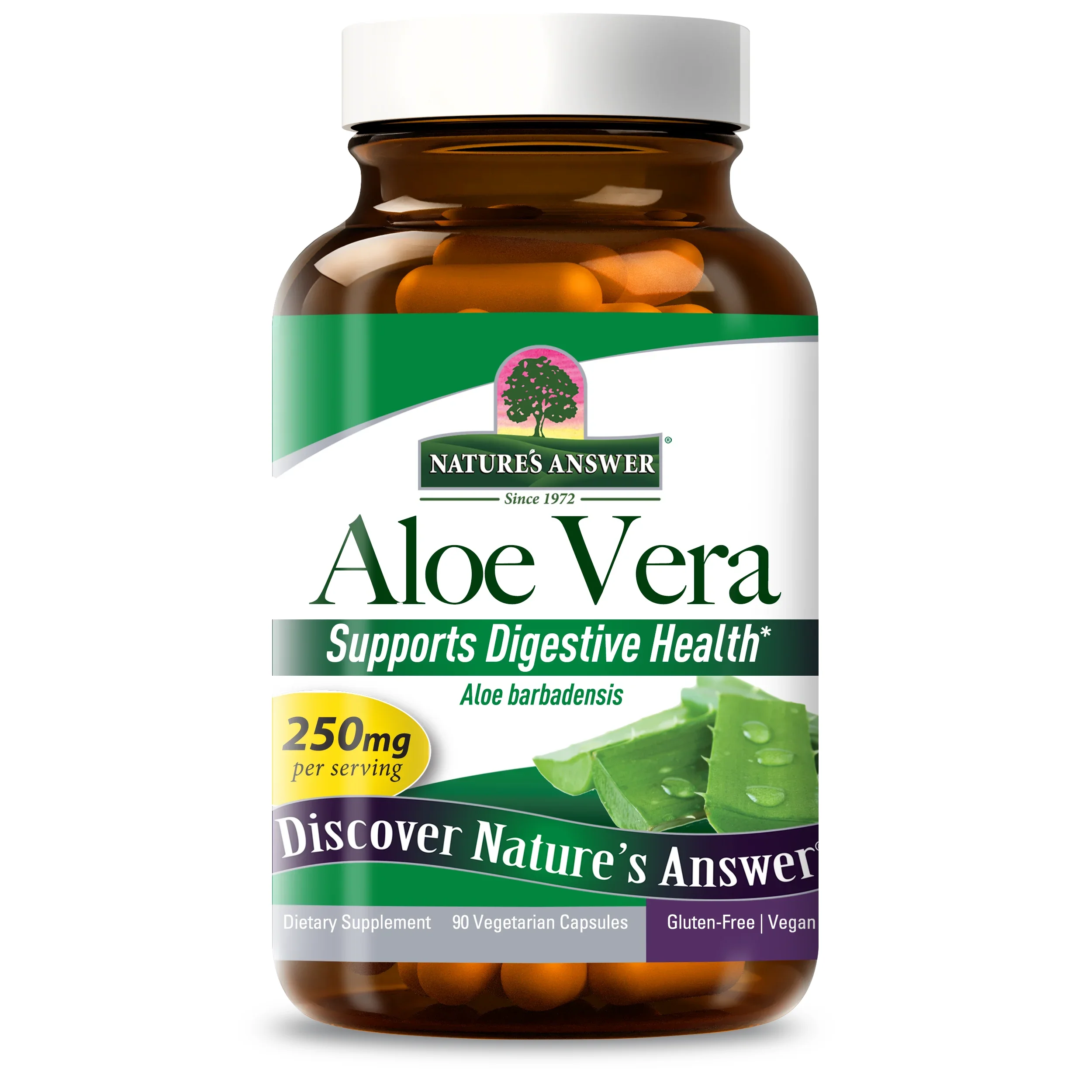 Nature's Answer Aloe Vera, 250mg