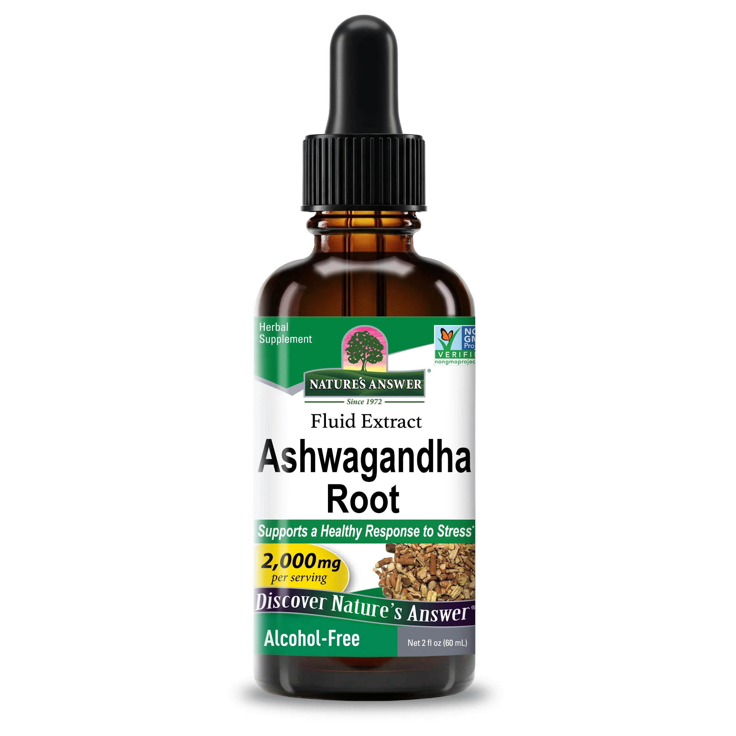 Nature's Answer Ashwagandha Root, 2000mg