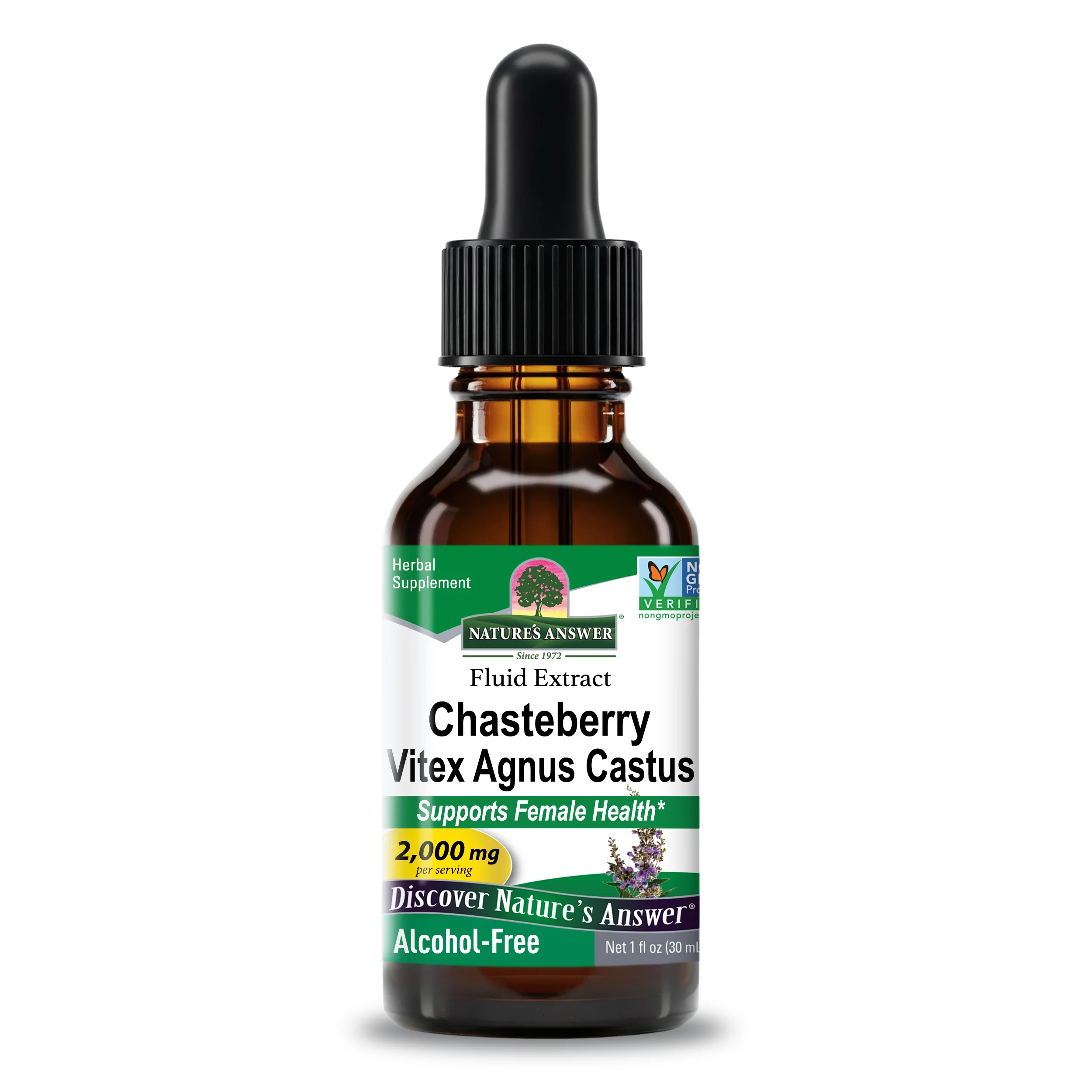 Nature's Answer Chasteberry Vitex Agnus Castus, 2000mg
