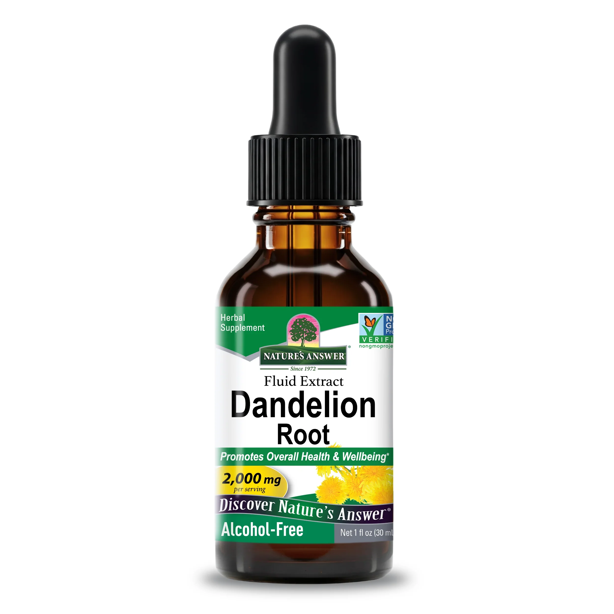 Nature's Answer Dandelion Root, 2000mg