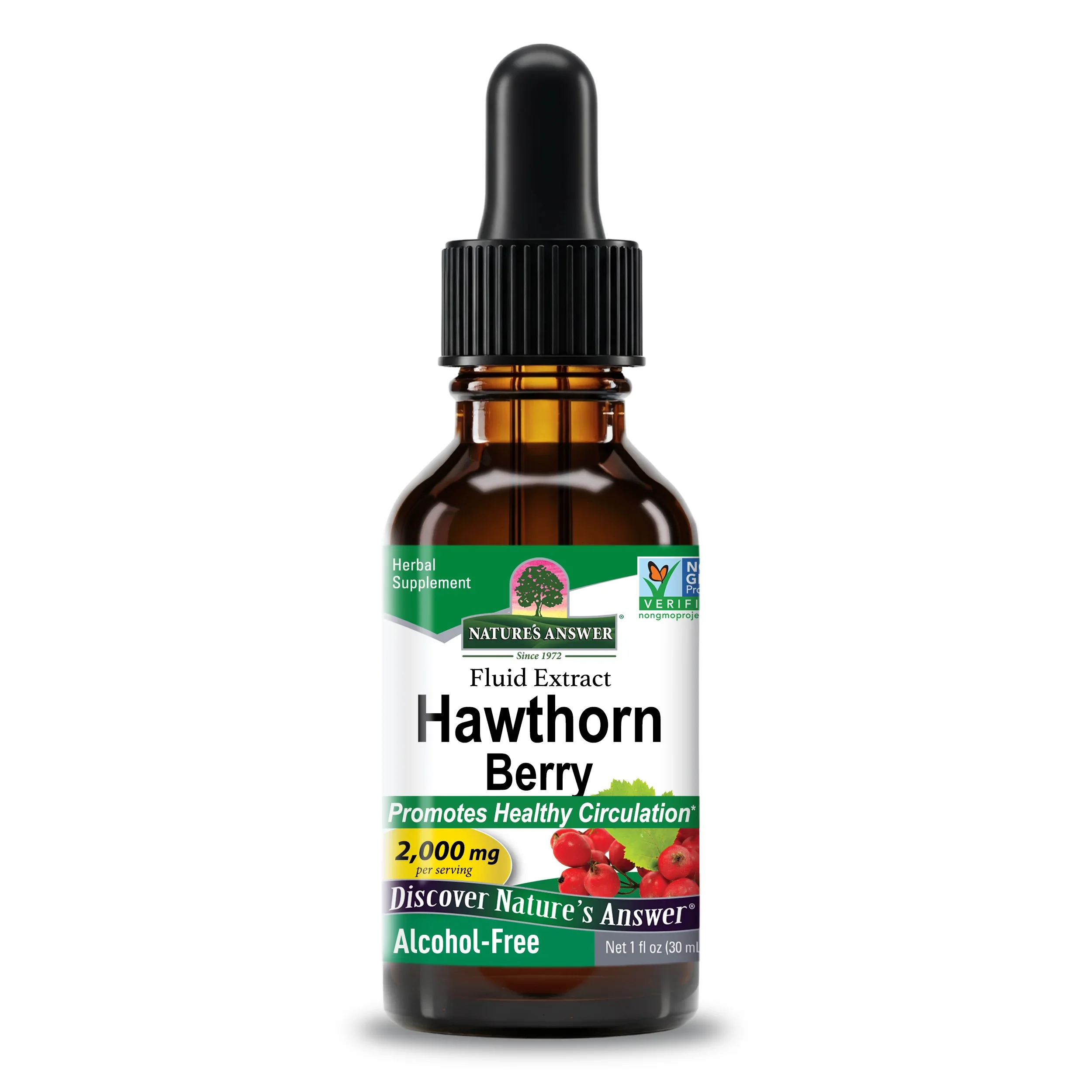 Nature's Answer Hawthorn Berry, 2000mg