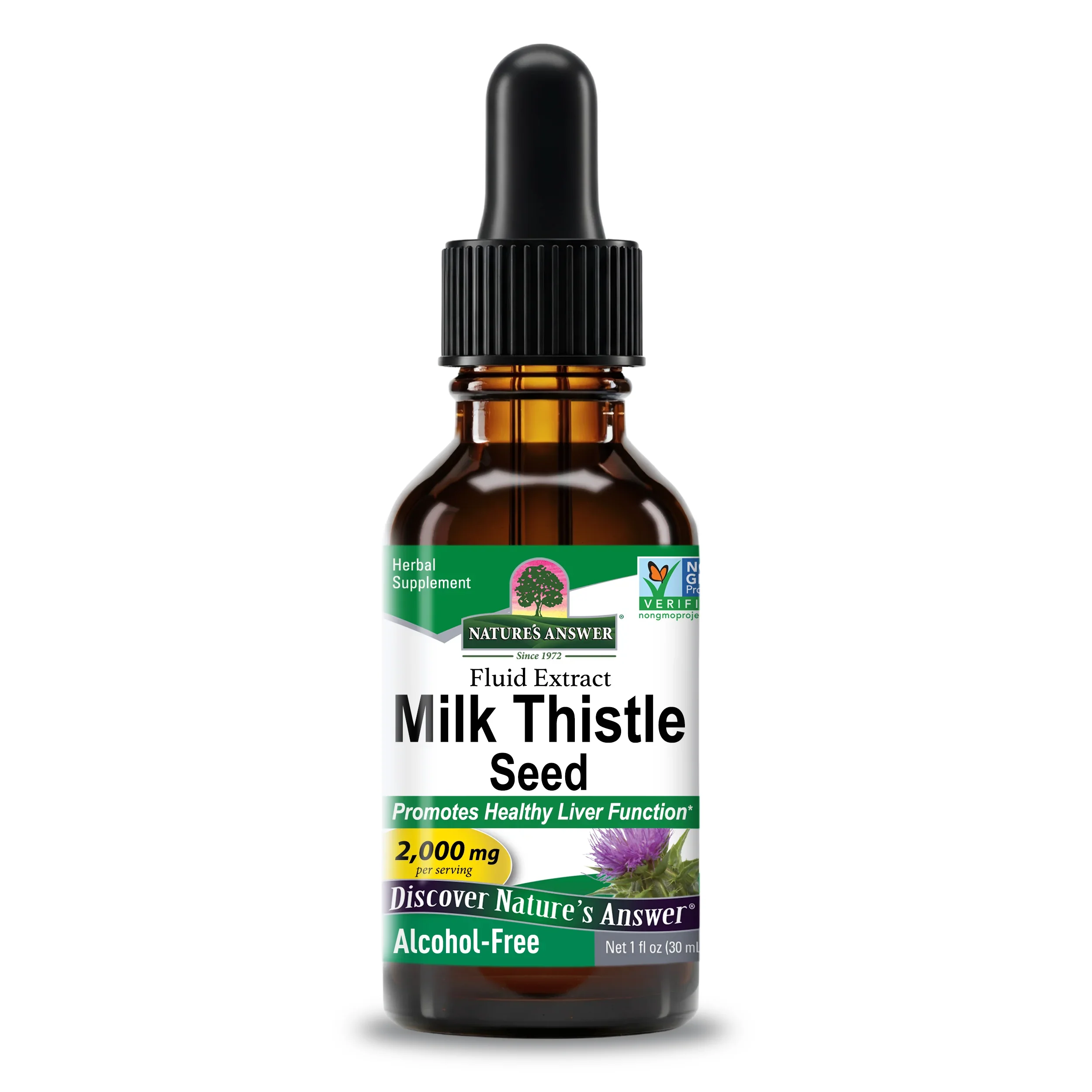 Nature's Answer Milk Thistle Seed Extract - 2000mg