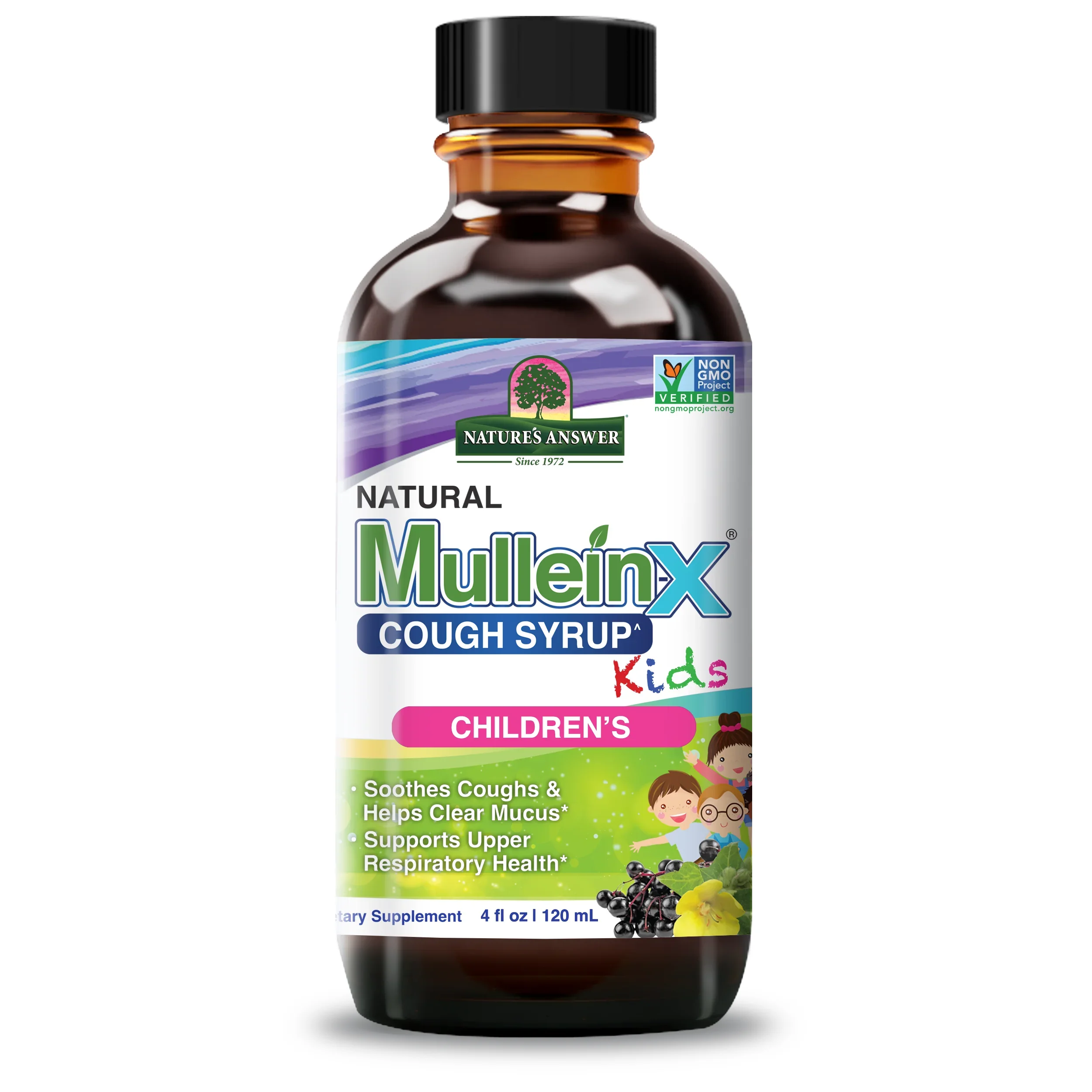 Nature's Answer Natural Mullein-X Cough Syrup Kids