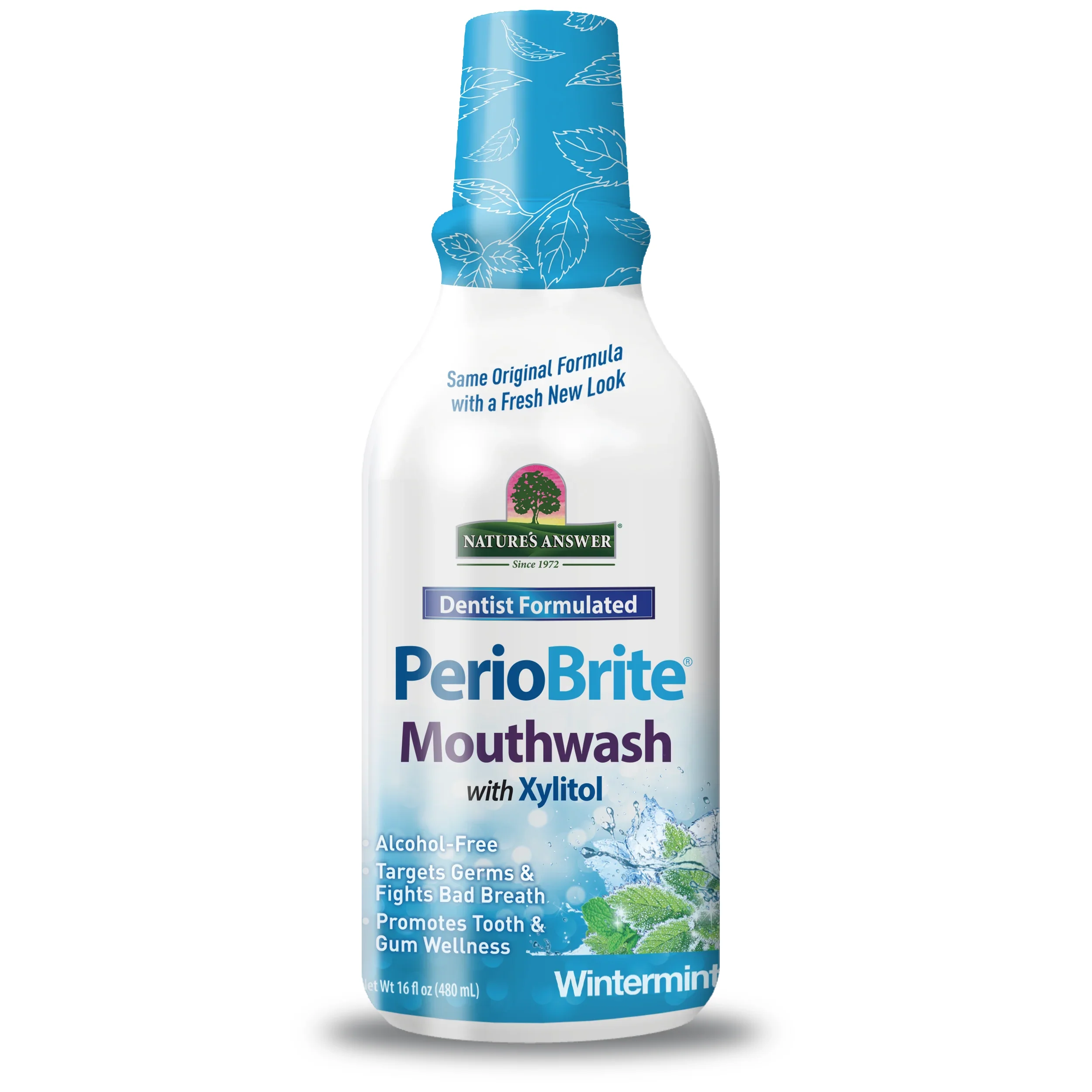 Nature's Answer PerioBrite Mouthwash with Xylitol, Coolmint