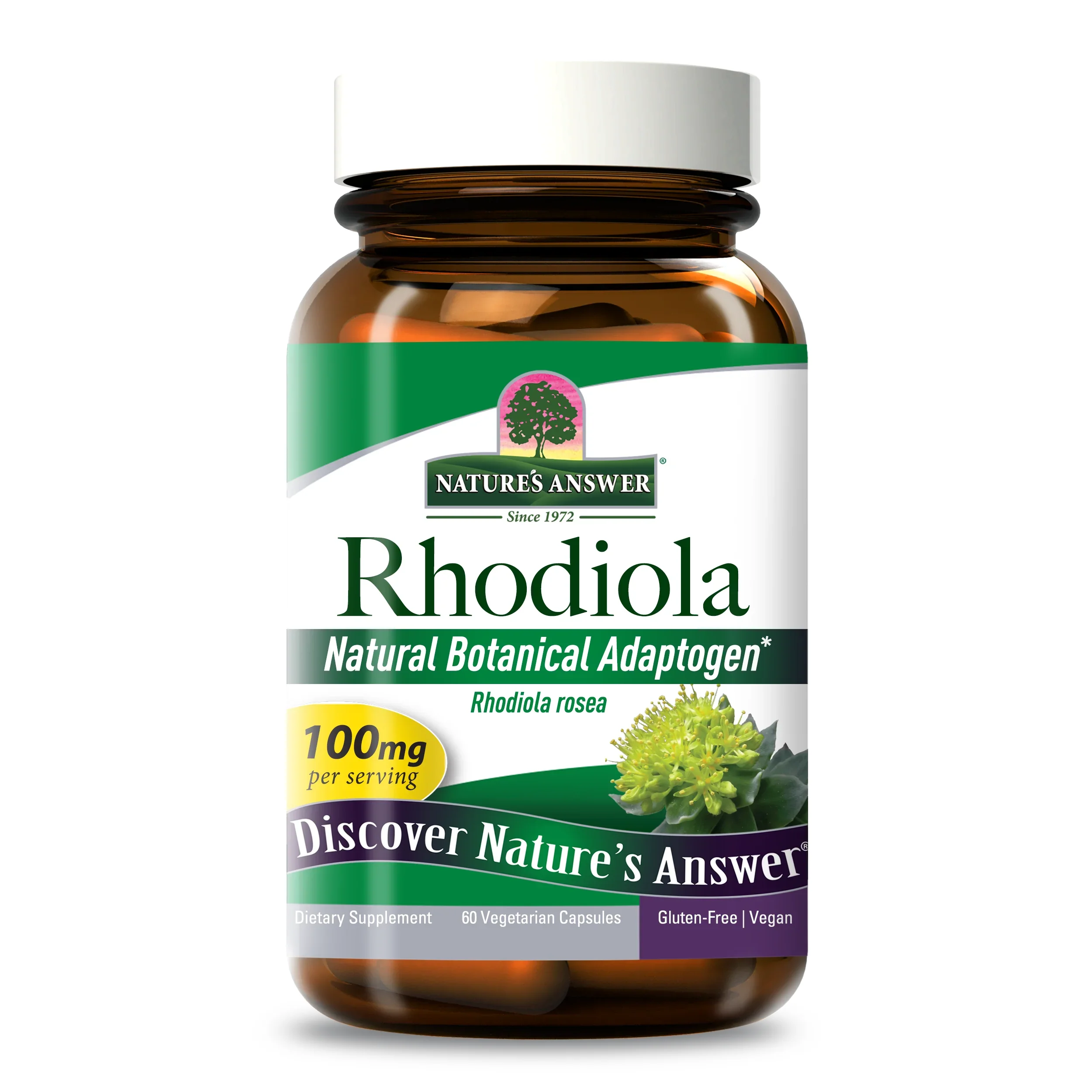 Nature's Answer Rhodiola Root - 100mg