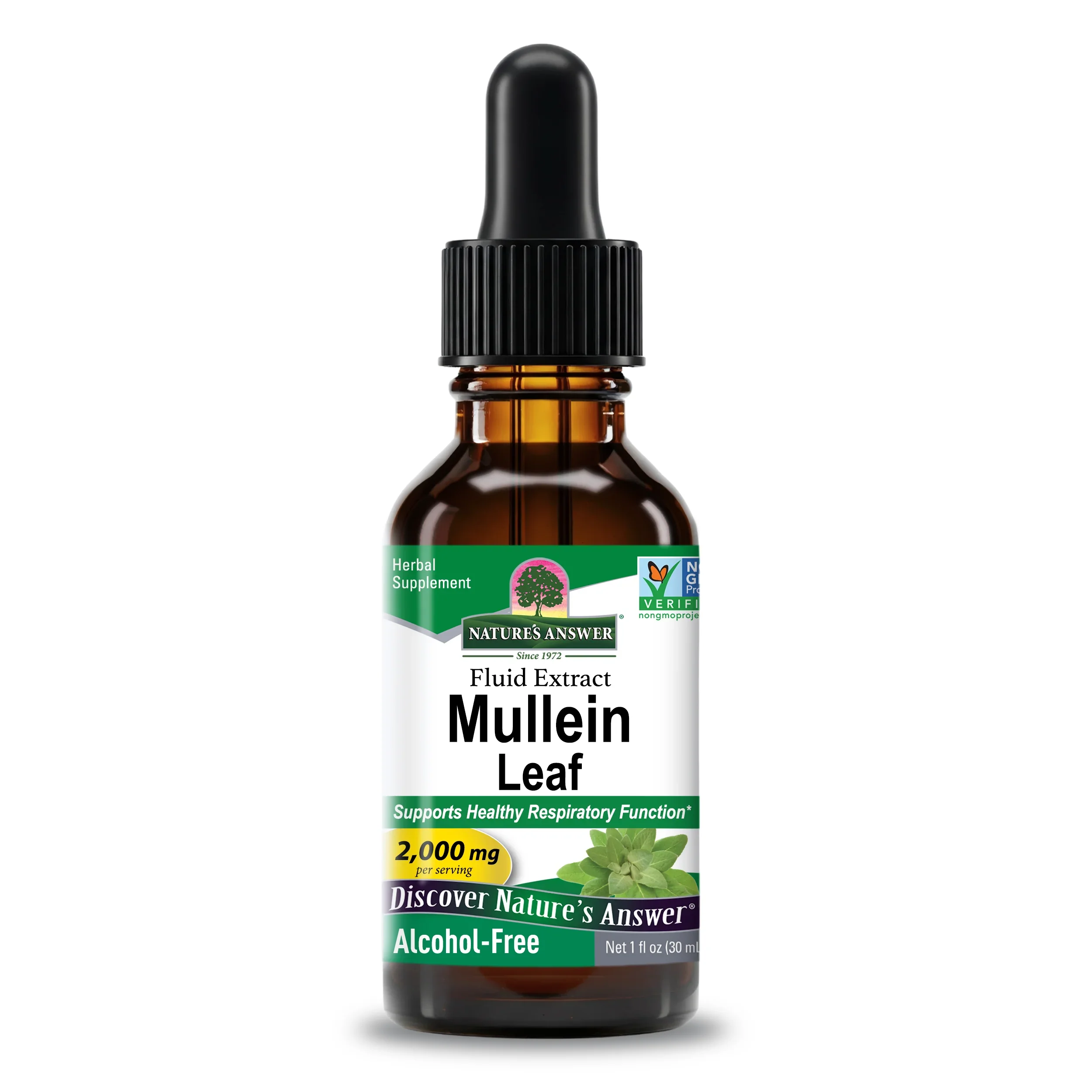 Nature's Answer Mullein Leaf - 2000mg