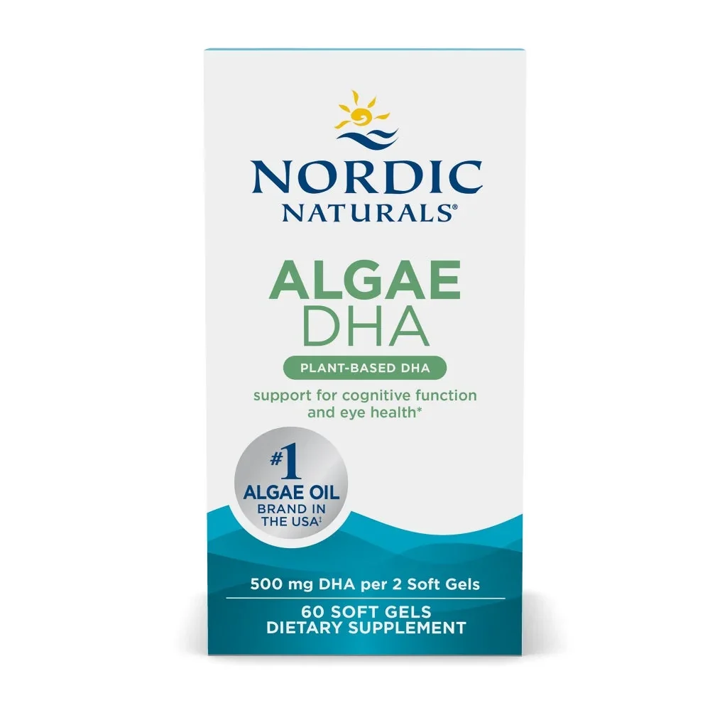 Nordic Naturals Algae DHA, 500mg