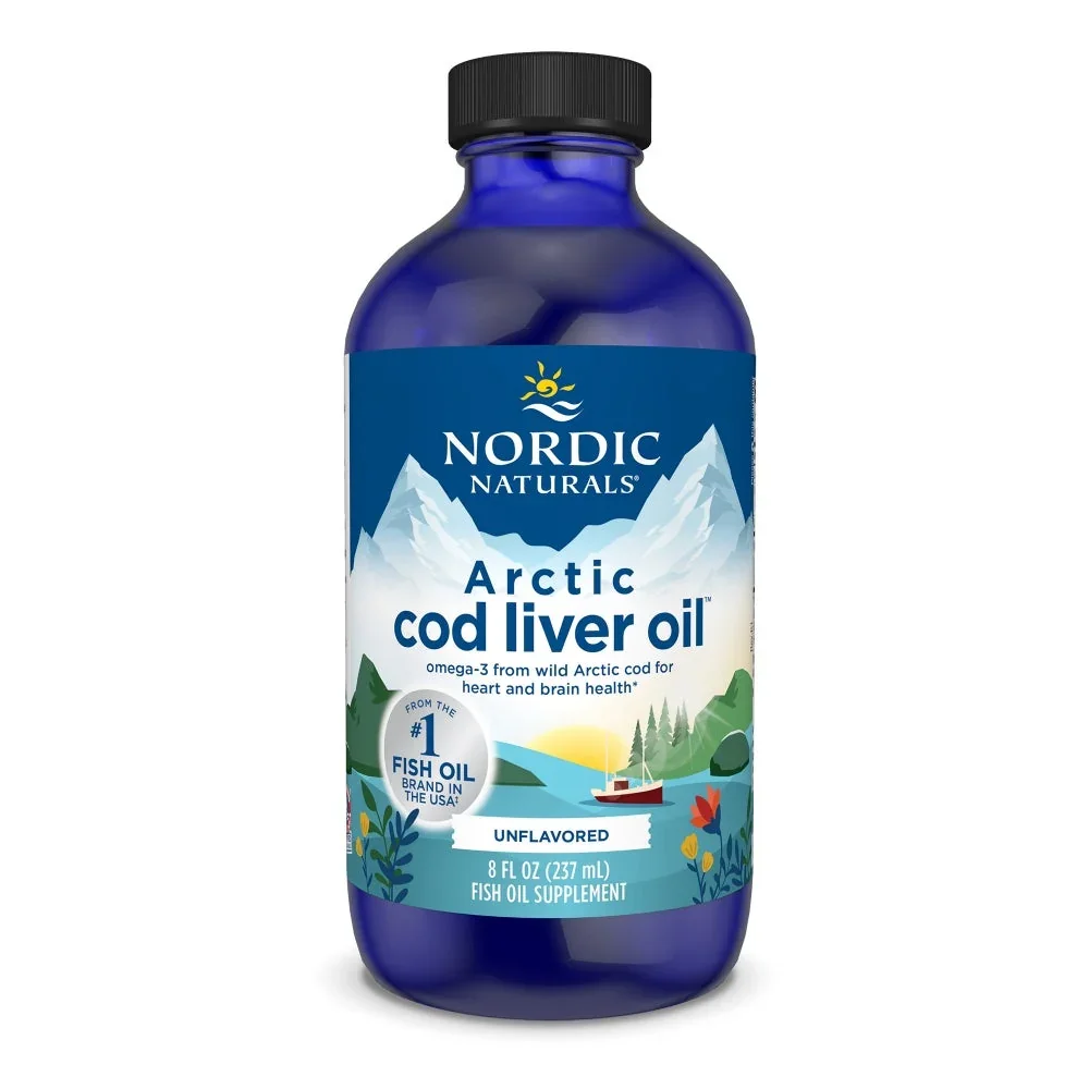 Nordic Naturals Arctic Cod Liver Oil - Unflavored