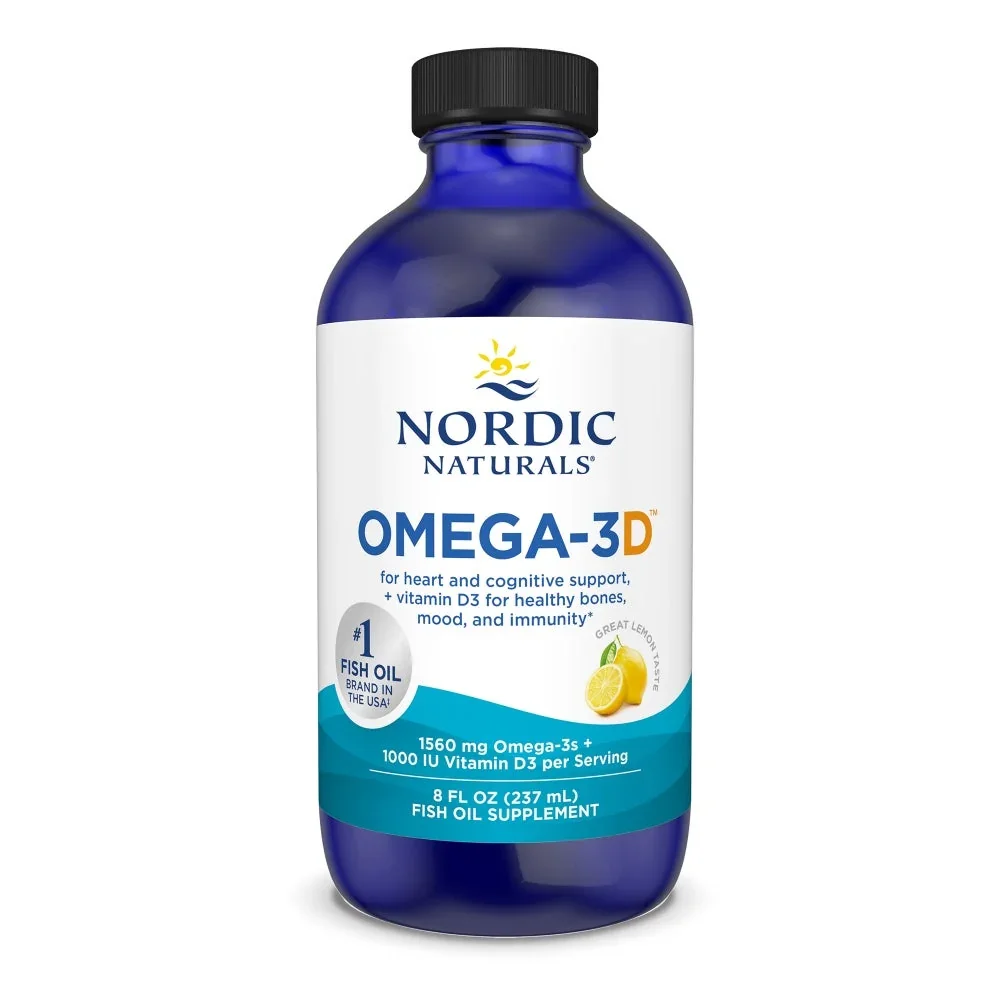 Nordic Naturals Omega-3D - 1560mg Lemon