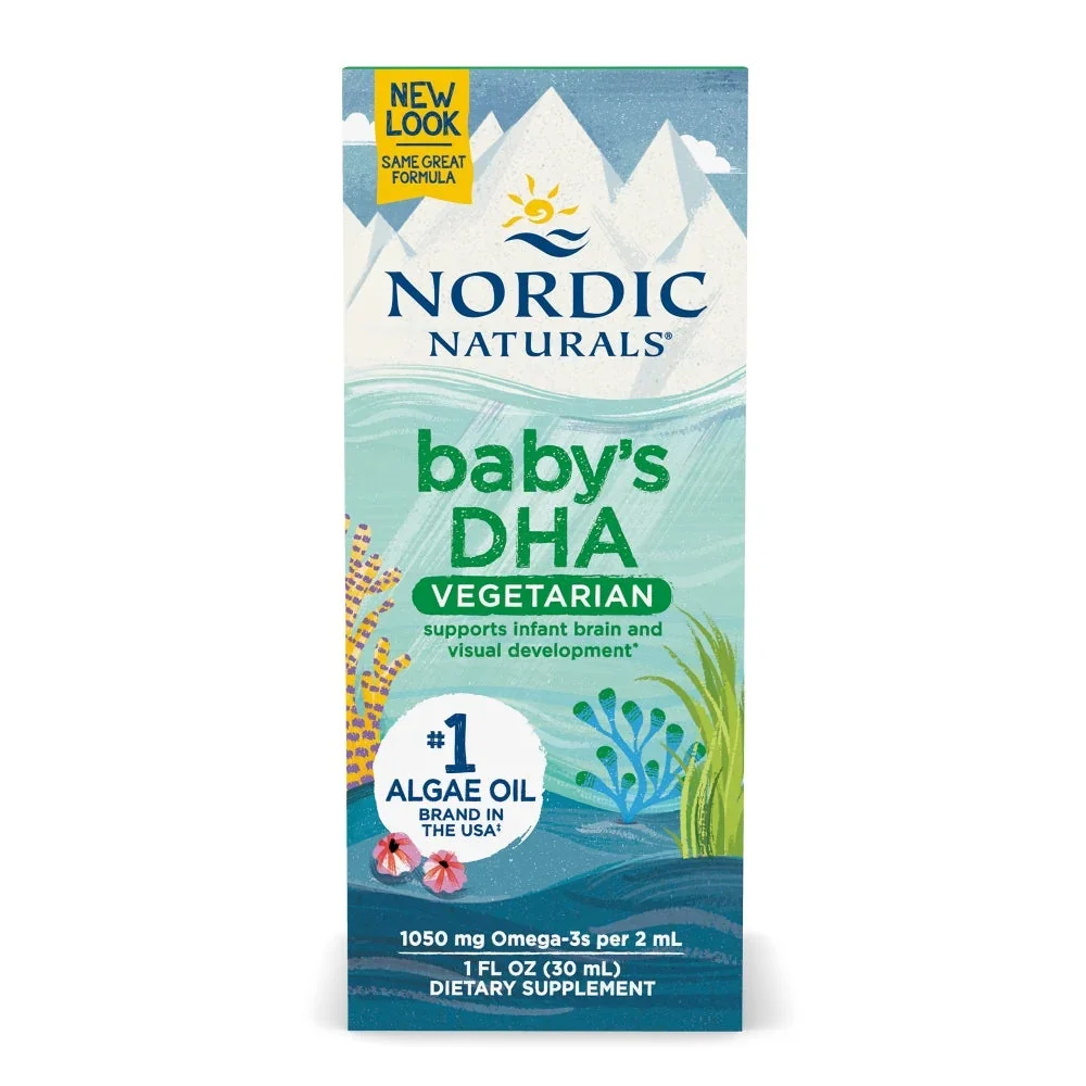 Nordic Naturals Baby's DHA Vegetarian, 1050mg