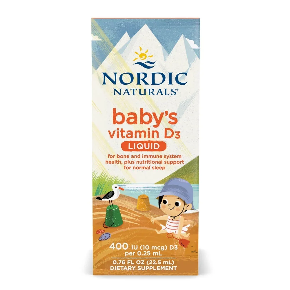 Nordic Naturals Baby's Vitamin D3, 400 IU