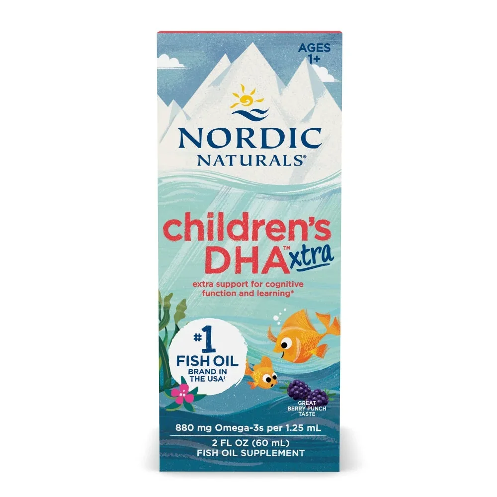 Nordic Naturals Children's DHA Xtra Fish Oil - 880mg Berry Punch