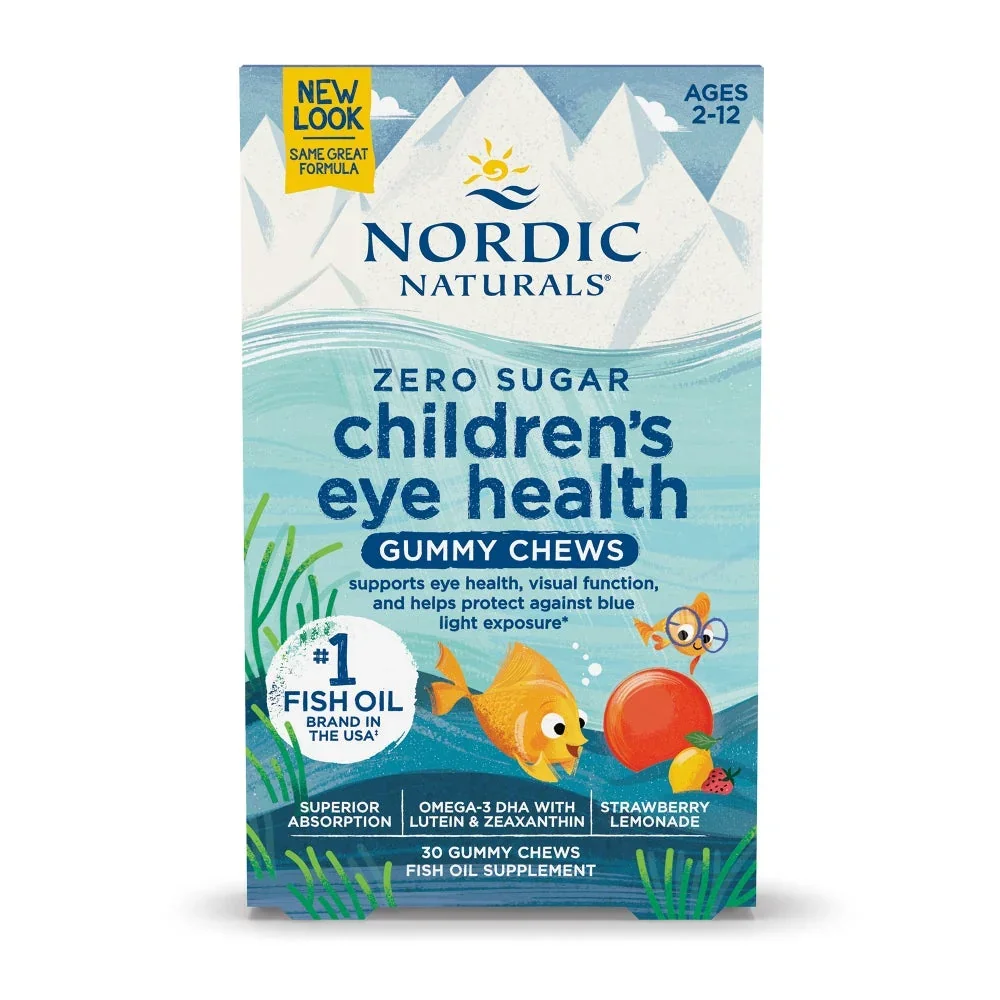Nordic Naturals Children's Eye Health, Strawberry Lemonade