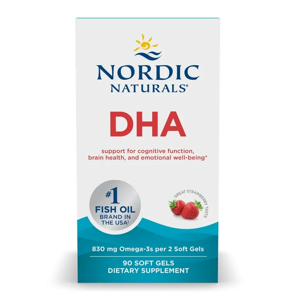 Nordic Naturals DHA - 830mg Strawberry