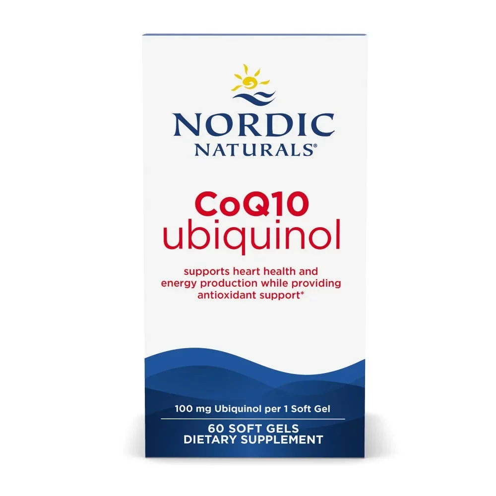 Nordic Naturals Nordic CoQ10 Ubiquinol, 100mg