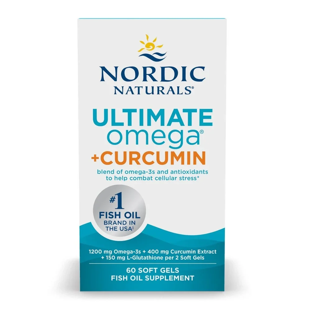 Nordic Naturals Omega Curcumin, 1200mg