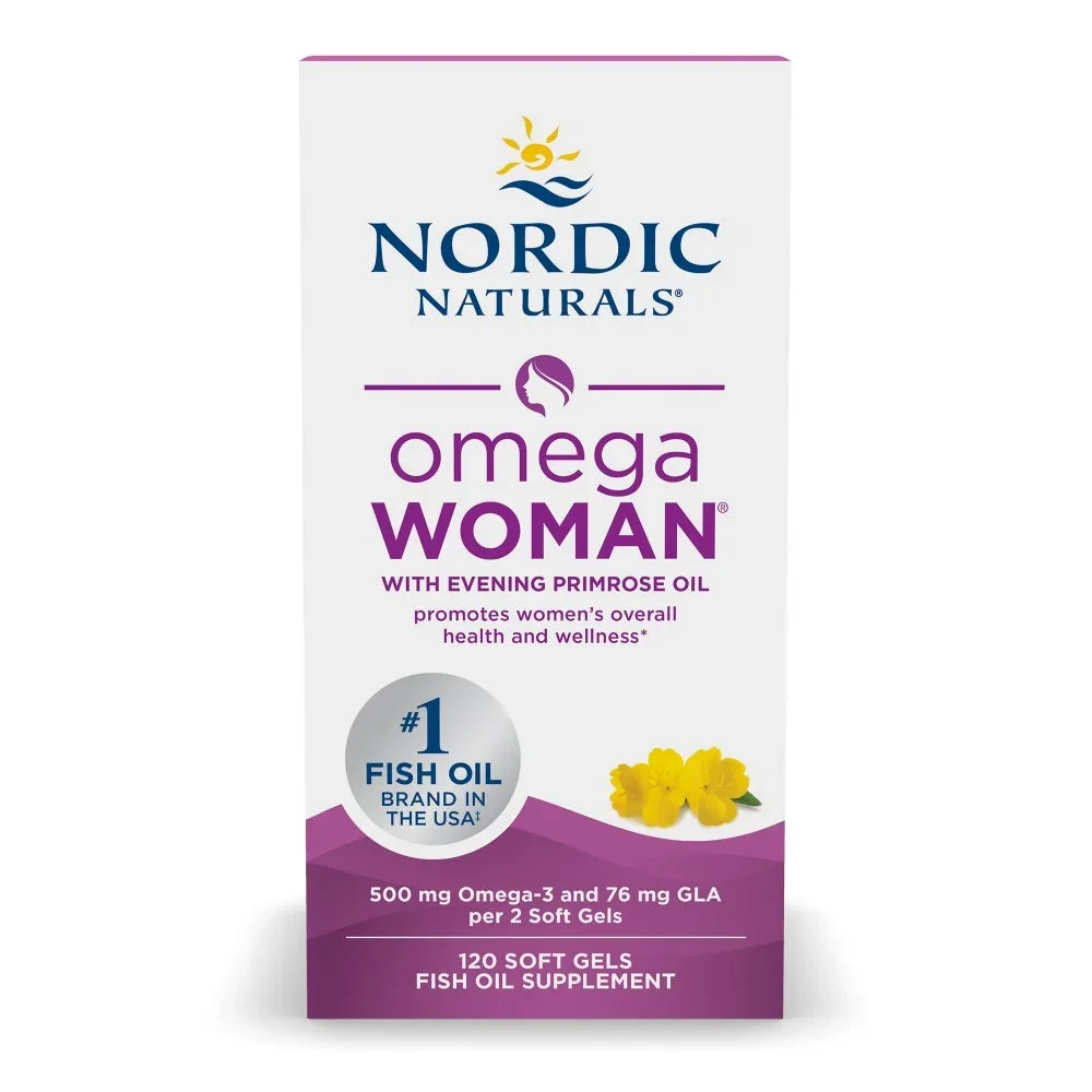 Nordic Naturals Omega Woman, 500mg
