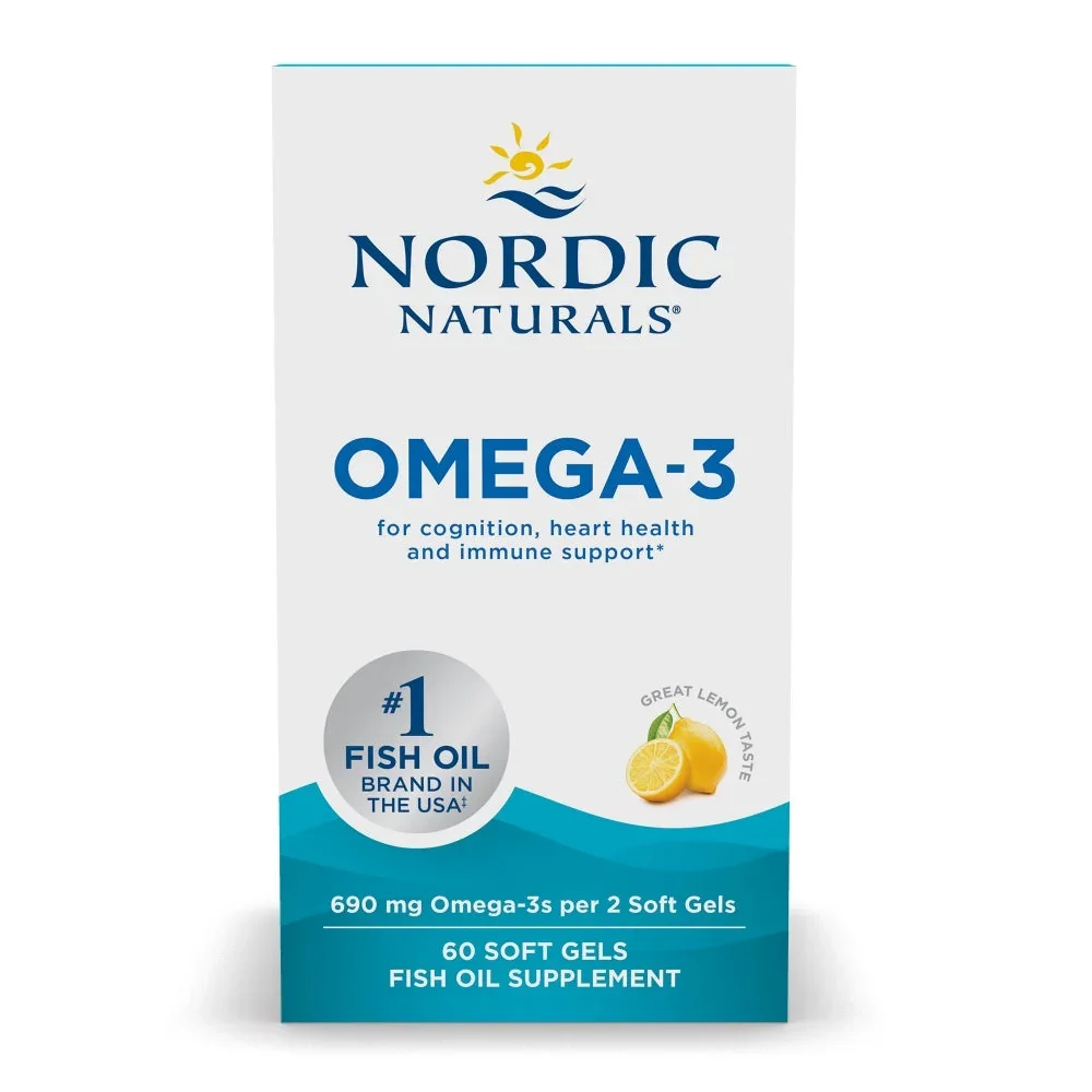 Nordic Naturals Omega-3 - 690mg Lemon