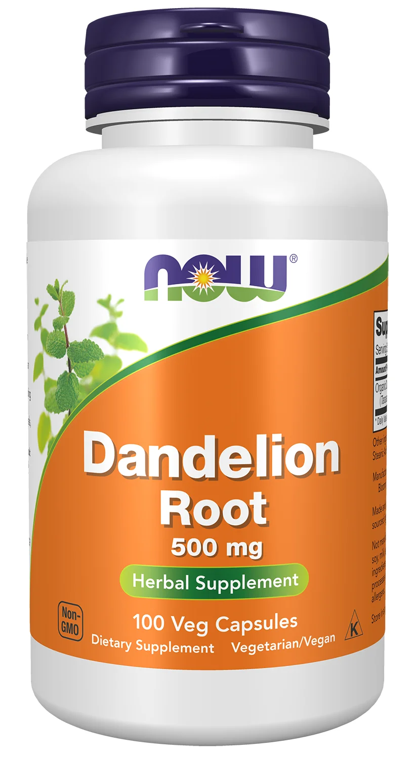 NOW Foods Dandelion Root, 500mg